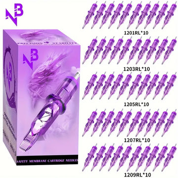 NB tattoo ink cartridge needle set 50 pens